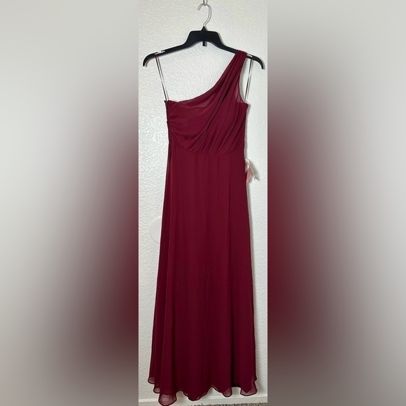 NWT Birdy Grey Kira Dress in Chiffon Cabernet - Picture 4 of 7